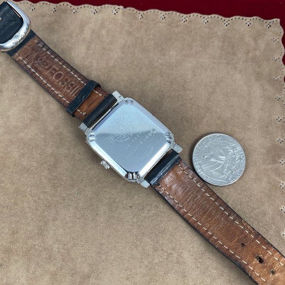 Limited Edition Fossil Motorcycle Silver Watch - Picture 5 of 6